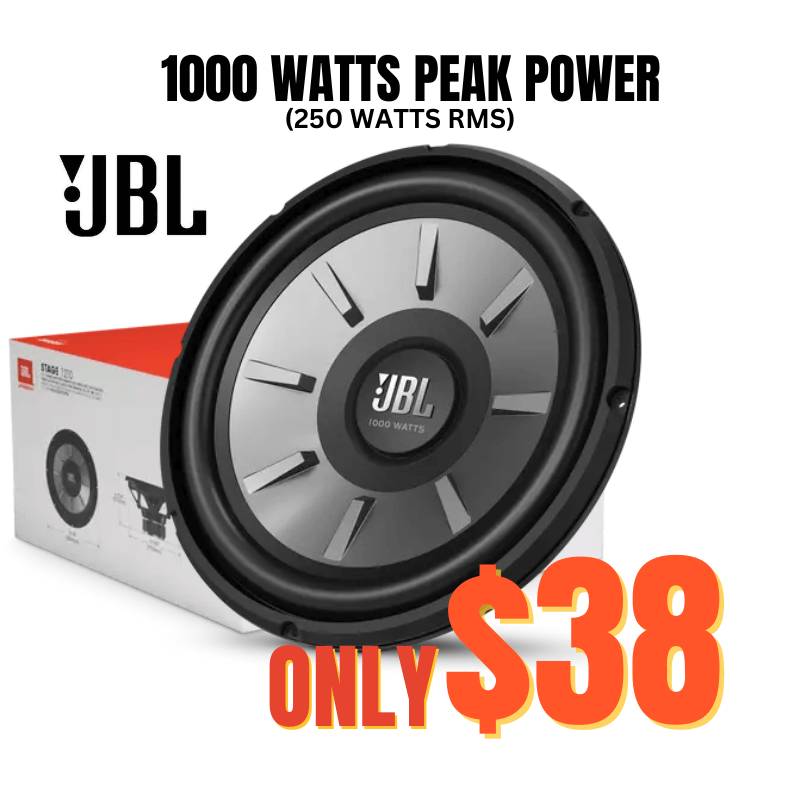 Featured image for “JBL Stage 1210 Subwoofer”