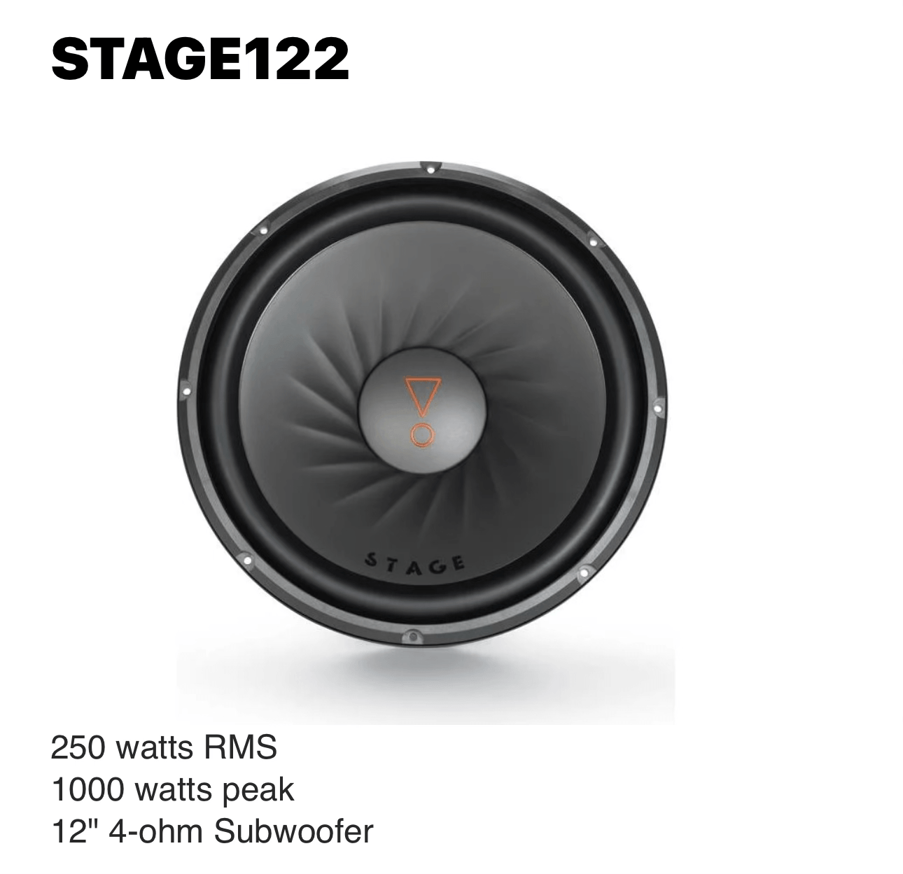 Stage STAGE 1210 12 inch subwoofer